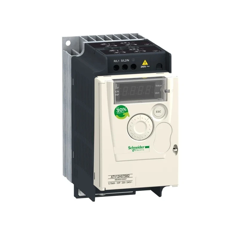 Schneider Electric Inverter Drive 750 W 3 Phase Variable Speed ATV12H075M3