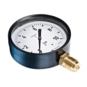 Bourdon Pressure Gauge 40 mm Dial Size, 10 bar Maximum Pressure, G 1/8 Bottom Connection MAT1-D10.B22