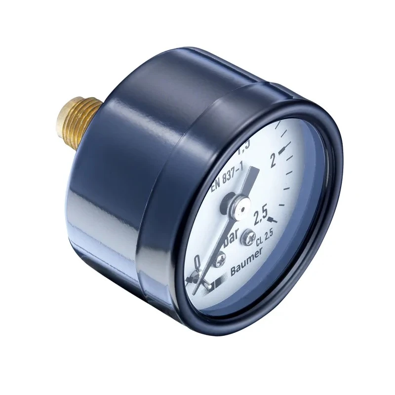 Bourdon 40 mm 1/8 in G Threaded Pressure Gauge 16 bar MAT1-F10.B24