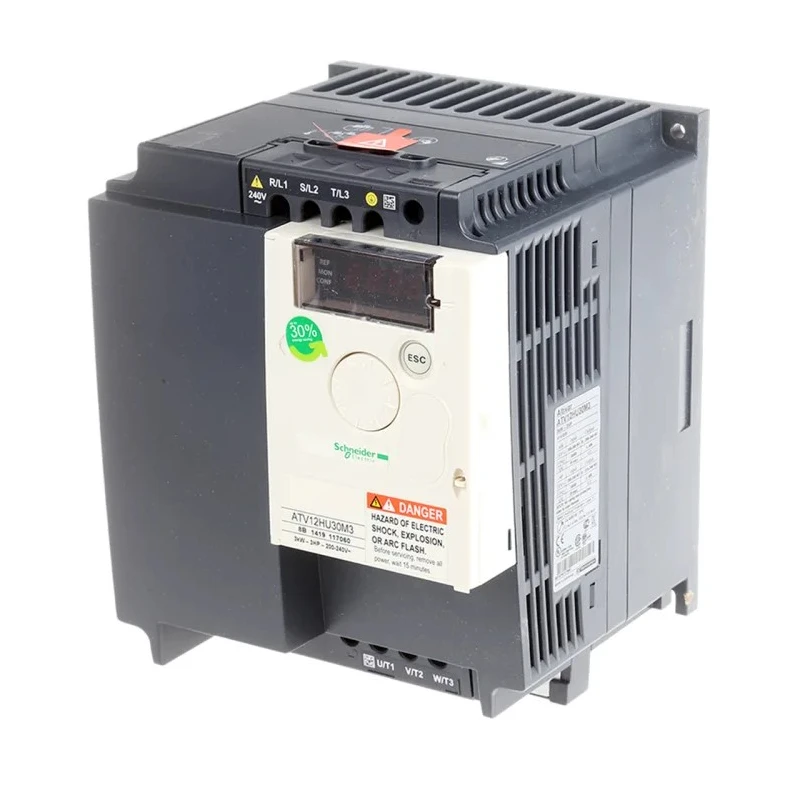 Schneider Electric Inverter Drive ATV12HU30M3, 3 kW, 3 Phase, 230V AC, 12.2 A, IP20 Panel Mount ATV 12 Series
