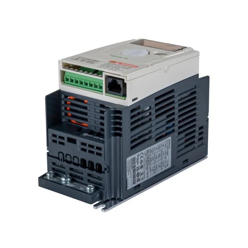 Schneider Electric Inverter Drive Variable Speed 3 Phase 230V AC 180 W 1.4 A Panel Mount ATV12H018M3