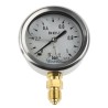 Bourdon Stainless Steel 63 mm Dial Size G 1/4 Bottom Connection Pressure Gauge 1 bar MIT3-D22.B15
