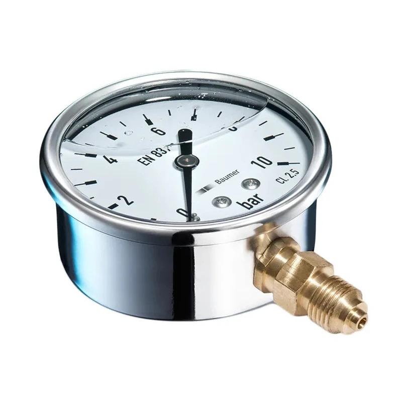 Bourdon 63 mm G 1/4 Bottom Pressure Gauge 16 bar MIT3-D22.B24