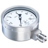 Bourdon 100 mm G 1/2 Bottom Pressure Gauge 25 bar MEX5-D30.B26