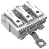 WAGO 294 Series 3-Pole Female Push-in Power Supply Lighting Connector 500V, 24A 294-4413