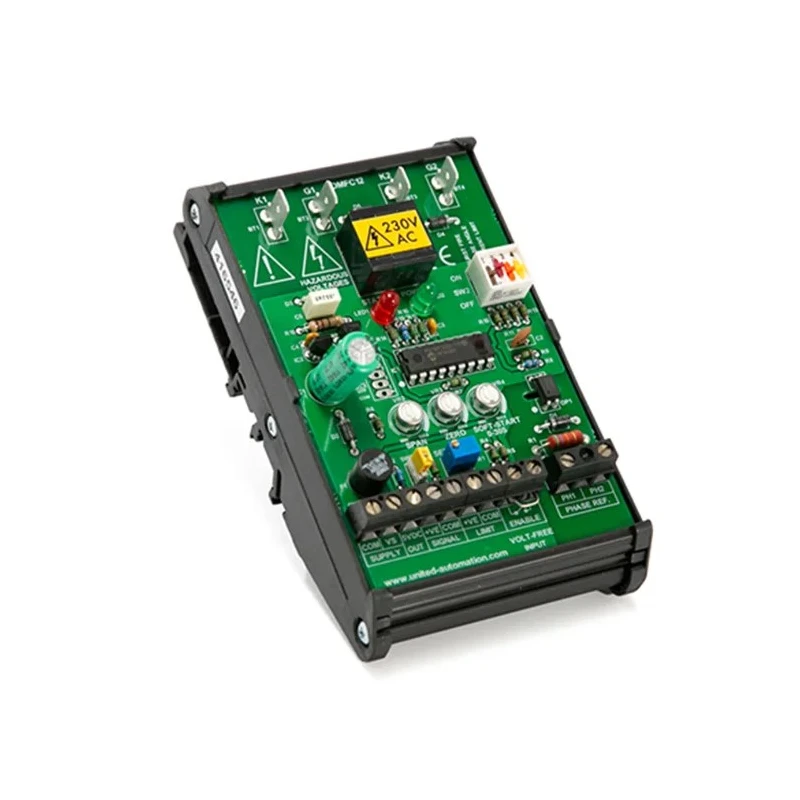 United Automation Dual Mode Firing Circuit DMFC12 230VAC, TRIAC Thyristor, DIN Rail Mount, 11 Pin Count DMFC12 230VAC