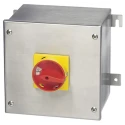 RS PRO 4-Pole Panel Mount Isolator Switch 3 Phase, IP65, 63A Current, 45 kW Power IP65