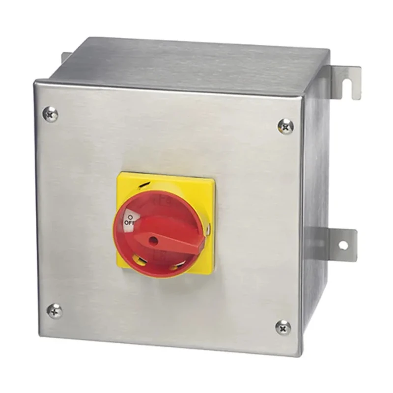 RS PRO 4-Pole Panel Mount Isolator Switch 3 Phase, IP65, 63A Current, 45 kW Power IP65