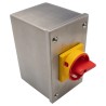 RS PRO 4-Pole Panel Mount Isolator Switch IP65, 32A, 15 kW, 690V AC, Screw Terminal IP65