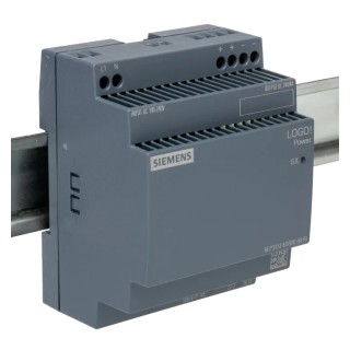 Siemens LOGO POWER Switched Mode DIN Rail Power Supply 264V AC Input 24V DC, 4A Output, 96W 6EP3333-6SB00-0AY0