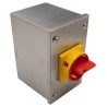 RS PRO 4-Pole Panel Mount Isolator Switch IP65 Rated 25A Switching Current 45 kW Power IP65