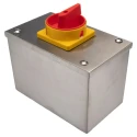 RS PRO 4-Pole Panel Mount Isolator Switch IP65 Rated 25A Switching Current 45 kW Power IP65