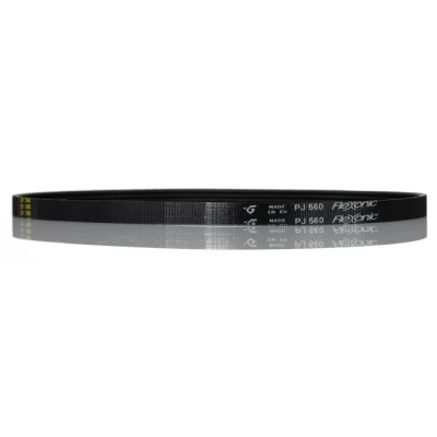 Hutchinson Drive Belt, belt section J, FleXonic Series, Polyamide Cord and Belt Material, Outside Length 560mm 4PJ560