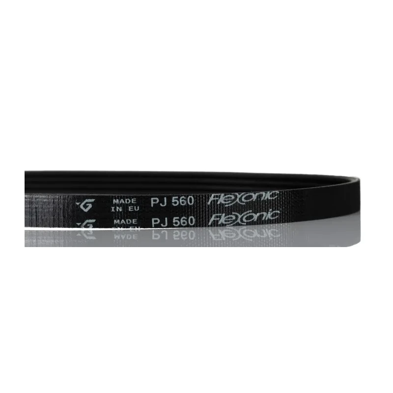 Hutchinson Drive Belt, belt section J, FleXonic Series, Polyamide Cord and Belt Material, Outside Length 560mm 4PJ560