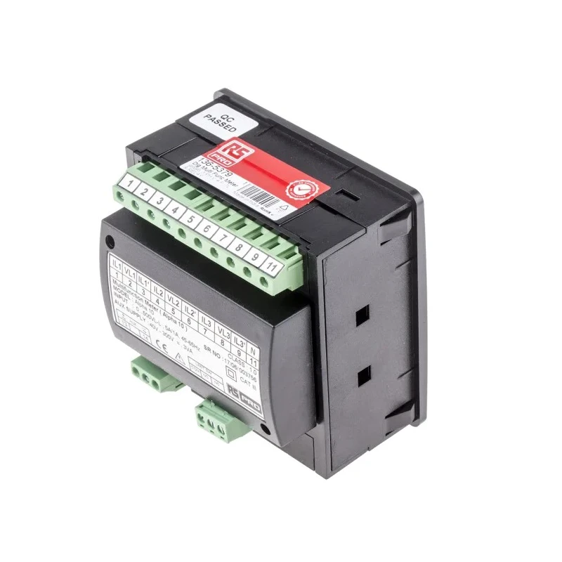 HOBUT Digital Panel Multifunction Meter for AC Current, Rotational Speed, Frequency, AC Voltage, Hour, 92 mm x 92 mm 136-5379