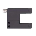 ifm electronic Through Beam Photoelectric Sensor Fork Style Die Cast Zinc Housing IP67 PNP Output OPU201