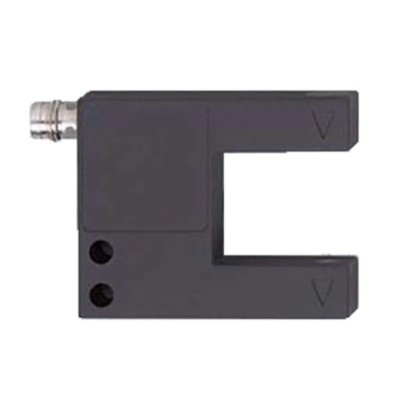 ifm electronic Through Beam Photoelectric Sensor Fork Style Die Cast Zinc Housing IP67 PNP Output OPU201