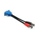 Pico Technology Oscilloscope Coaxial Cable TA299 with D9 to Dual BNC Adaptor Model TA299