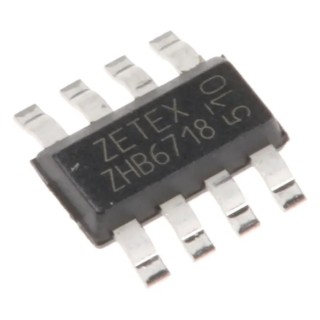 DiodesZetex 2.5 A NPN + PNP 20 V 8-Pin Surface Mount Quad Transistor H-Bridge ZHB6718TA