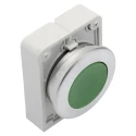 Eaton RMQ Titan M30 Series Green Momentary Push Button Switch, 30 mm Cutout, IP67 182919 M30C-FD-G