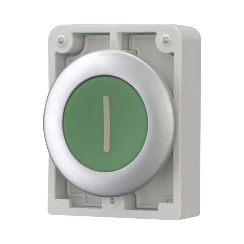 Eaton RMQ Titan M30 Series Green Momentary Push Button Switch, 30 mm Cutout, IP67 182956 M30C-FD-G-X1