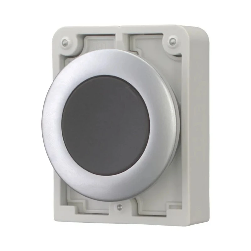 Eaton RMQ Titan M30 Series Black Metal Momentary Push Button Switch 30 mm Cutout IP67 182959 M30C-FD-S