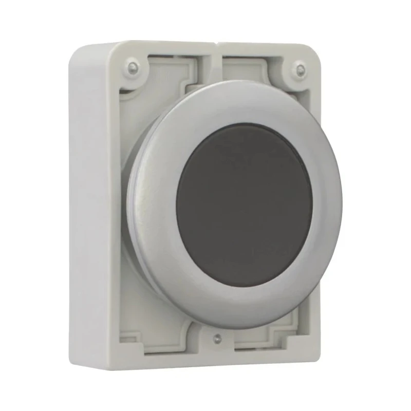 Eaton RMQ Titan M30 Series Black Metal Momentary Push Button Switch 30 mm Cutout IP67 182959 M30C-FD-S