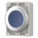 Eaton RMQ Titan M30 Series Blue Momentary Metal Push Button Switch 30 mm Cutout IP67 182940 M30C-FDL-B