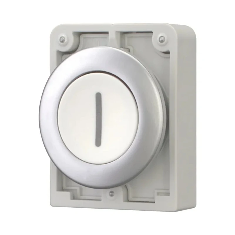 Eaton RMQ Titan M30 Series White Momentary Push Button Switch 30 mm Cutout IP67 182962 M30C-FD-W-X1