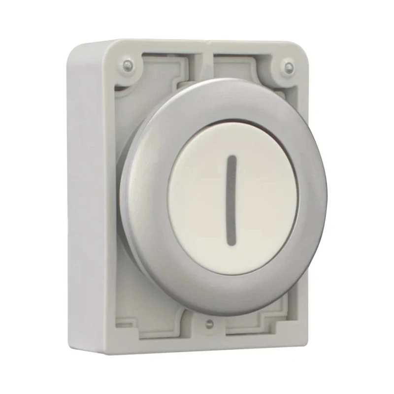 Eaton RMQ Titan M30 Series White Momentary Push Button Switch 30 mm Cutout IP67 182962 M30C-FD-W-X1