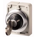 Eaton RMQ-Titan 3-position Key Switch Head Latching IP66 30 mm Cutout 187094 M30C-FWRS3