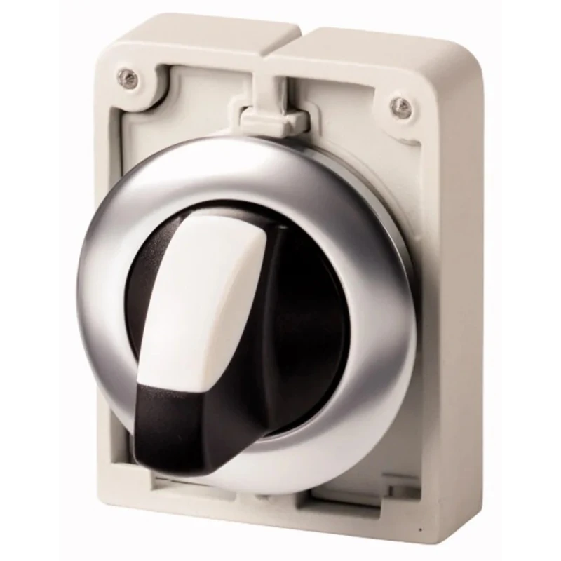 Eaton M30 Series 3 Position Selector Switch Head, 22 mm Cutout, IP66 187110 M30C-FWRK3