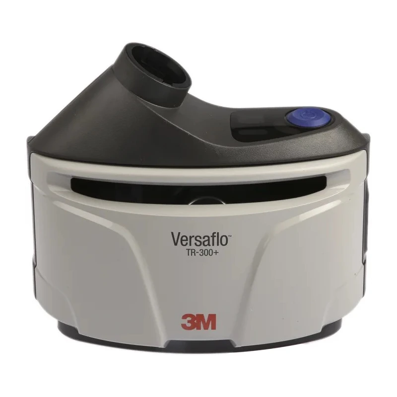 3M Versaflo Powered Respirator with Rechargeable Lithium-ion Battery, 2 Filters, EN 12941 Certified TR-302E+