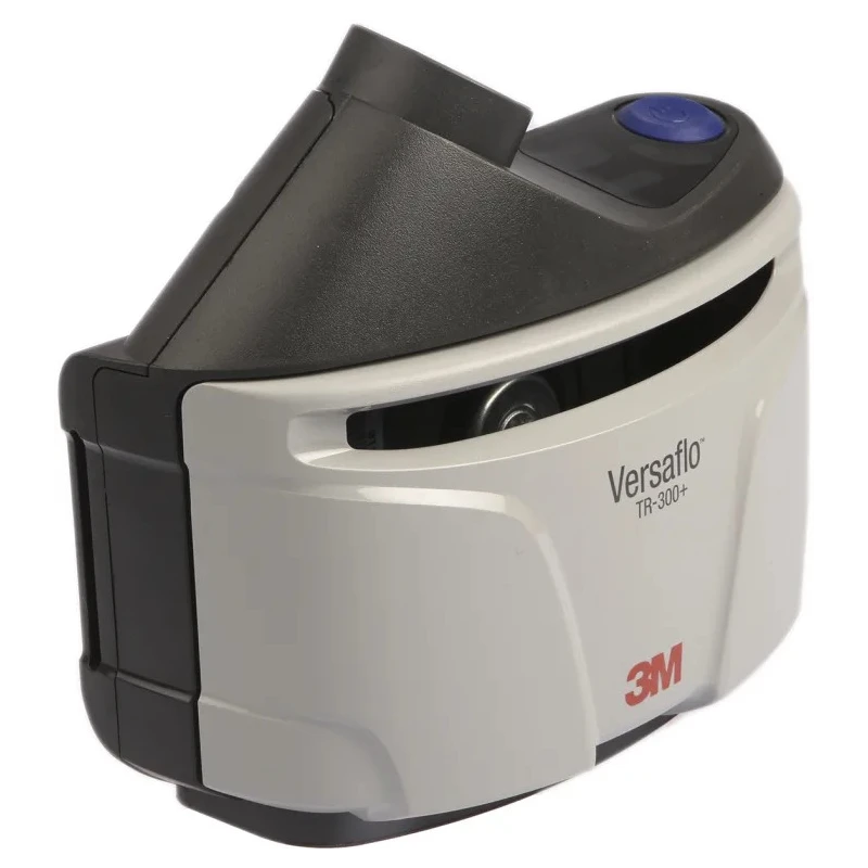 3M Versaflo Powered Respirator with Rechargeable Lithium-ion Battery, 2 Filters, EN 12941 Certified TR-302E+