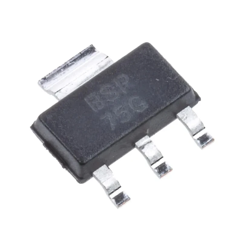 DiodesZetex Low Side Power Switch IC 4-Pin SOT-223, 60V, 1.4A Operating Current BSP75GTA