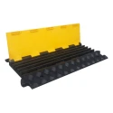 RS PRO Heavy-Duty Thermoplastic Rubber Cable Cover 910 mm Length, 500 mm Width, 34 mm Inside Diameter 136-5422