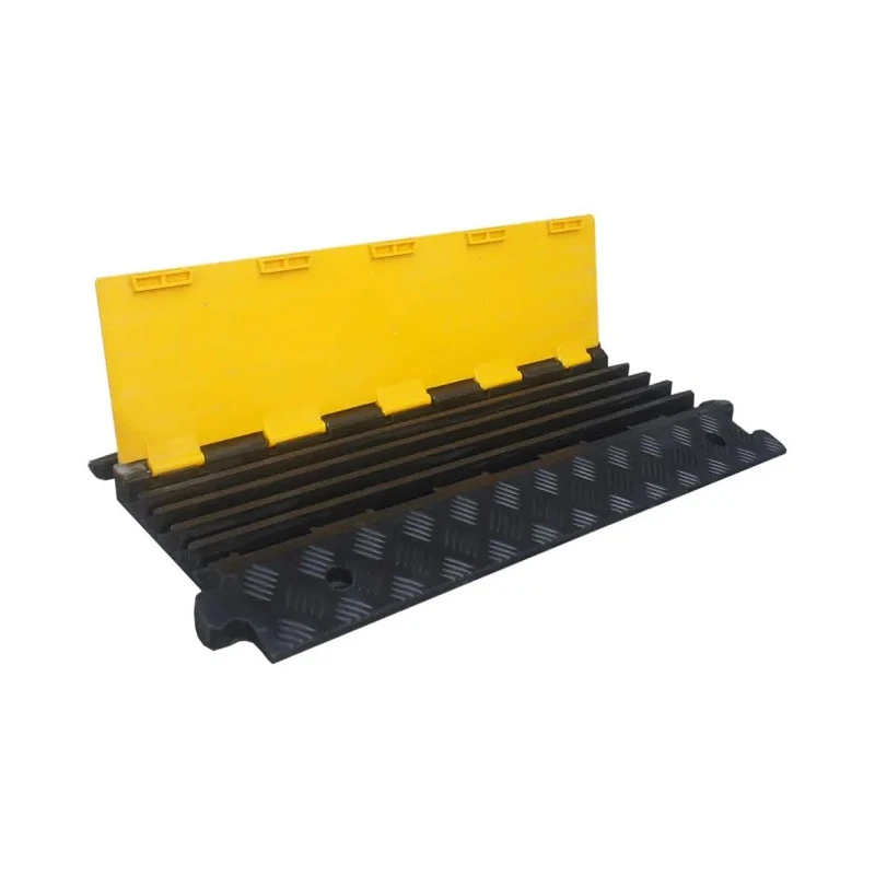 RS PRO Heavy-Duty Thermoplastic Rubber Cable Cover 910 mm Length, 500 mm Width, 34 mm Inside Diameter 136-5422