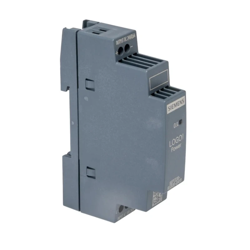 Siemens LOGO POWER Switched Mode DIN Rail Power Supply 264V AC/DC Input 24V DC 14W Output 600mA 6EP3330-6SB00-0AY0