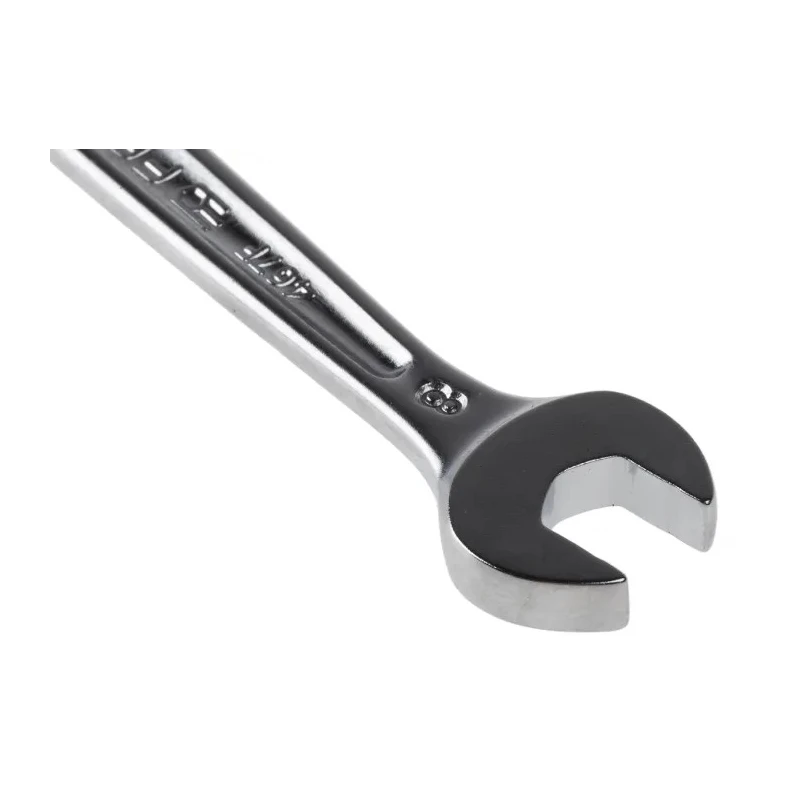 Facom Combination Ratchet Spanner Satin Chrome 8 mm, 127 mm Overall Length 467BF.8