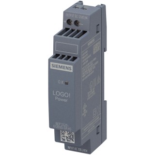 Siemens LOGO POWER Switched Mode DIN Rail Power Supply 264V AC/DC Input 12V DC, 900mA Output, 10.8W 6EP3320-6SB00-0AY0
