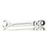 Facom Combination Ratchet Spanner Satin Chrome 10 mm, 136 mm Overall Length 467BF.10