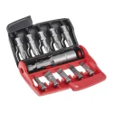 Facom Phillips Pozidriv Slotted Screwdriver Bit Set 1/4-25 mm, 10 Pieces, Polyamide, 25 mm Length E.110PB