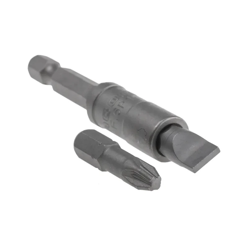 Facom Phillips Pozidriv Slotted Screwdriver Bit Set 1/4-25 mm, 10 Pieces, Polyamide, 25 mm Length E.110PB