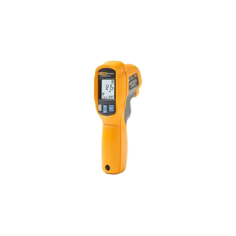 Fluke Infrared Thermometer -30°C Min, +600°C Max, ±1°C Accuracy, Adjustable Emissivity, 20:1 Distance to Spot Fluke 64 MAX
