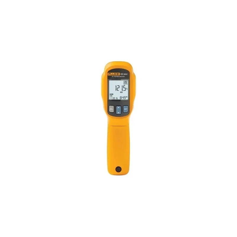 Fluke Infrared Thermometer -30°C Min, +600°C Max, ±1°C Accuracy, Adjustable Emissivity, 20:1 Distance to Spot Fluke 64 MAX