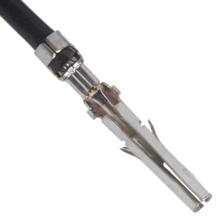 Molex Female Crimp Terminal Brass RoHS Compliant for EconoLatch Wire-to-Wire Interconnects 150181-1016