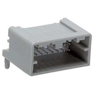 Molex Mini50 Automotive Connector Male Grey Through Hole 24 Way Solder Termination 34826-8241