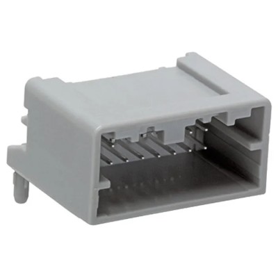 Molex Mini50 Automotive Connector Male Grey Through Hole 24 Way Solder Termination 34826-8241