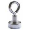 Eclipse Neodymium Shallow Pot Magnet with Hook 29 mm Length 20 mm Width 6 mm Thickness Pull Force 135 N E1042/NEO
