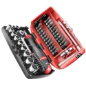 Facom 38-Piece 1/4 in 6 Point Bit Hexagon Socket Set R2NANOPB
